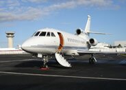 Dassault Falcon 900 au départ au Bourget
