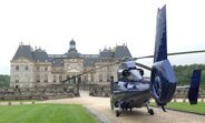 Vol VIP en hélicoptère au départ de Paris : Château de Vaux le Vicomte