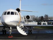 Dassault Falcon 900 au départ du Bourget