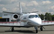 Golf en jet d'affaires