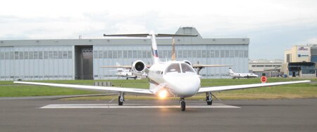 vol en jet d'affaires